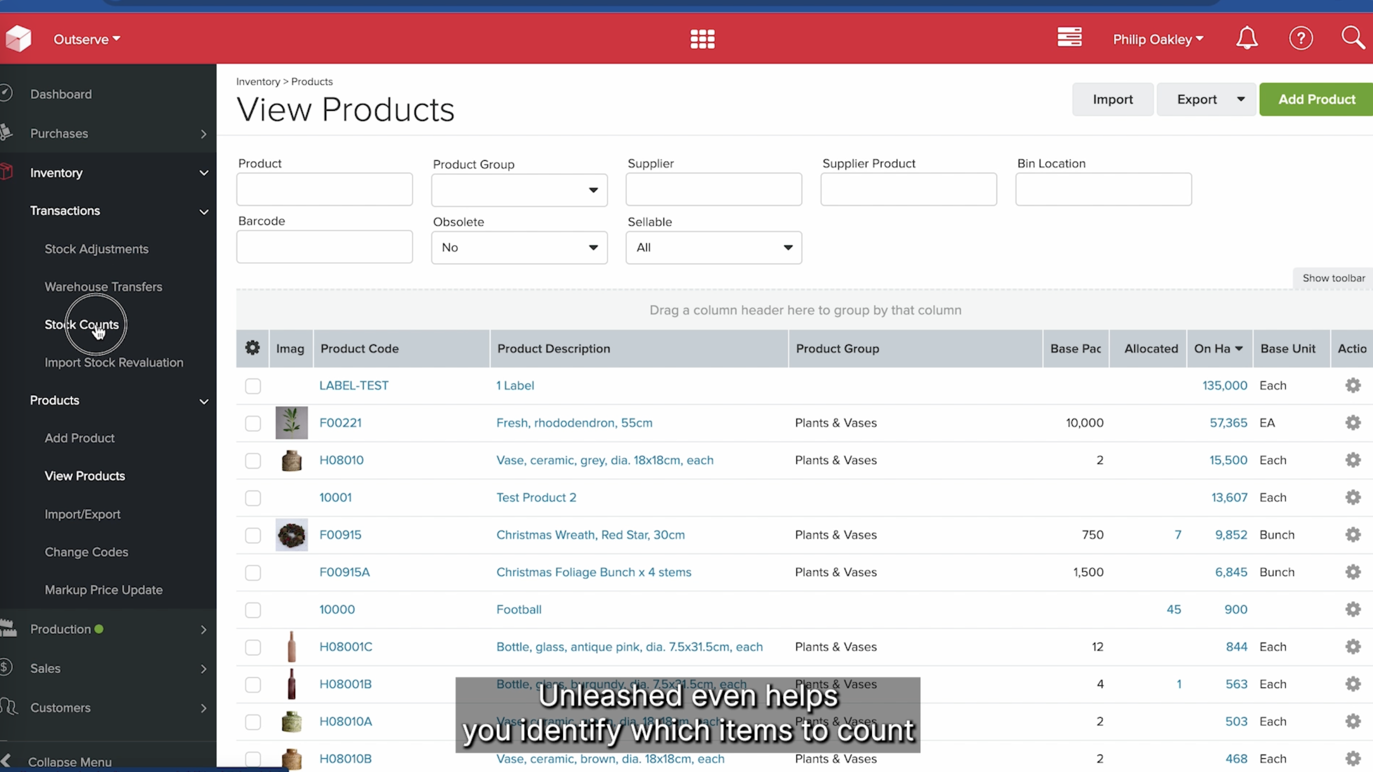 Automated Stock Count