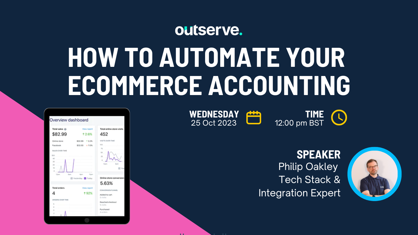 Webinar: how to automate your ecommerce accounting 25 October 2023